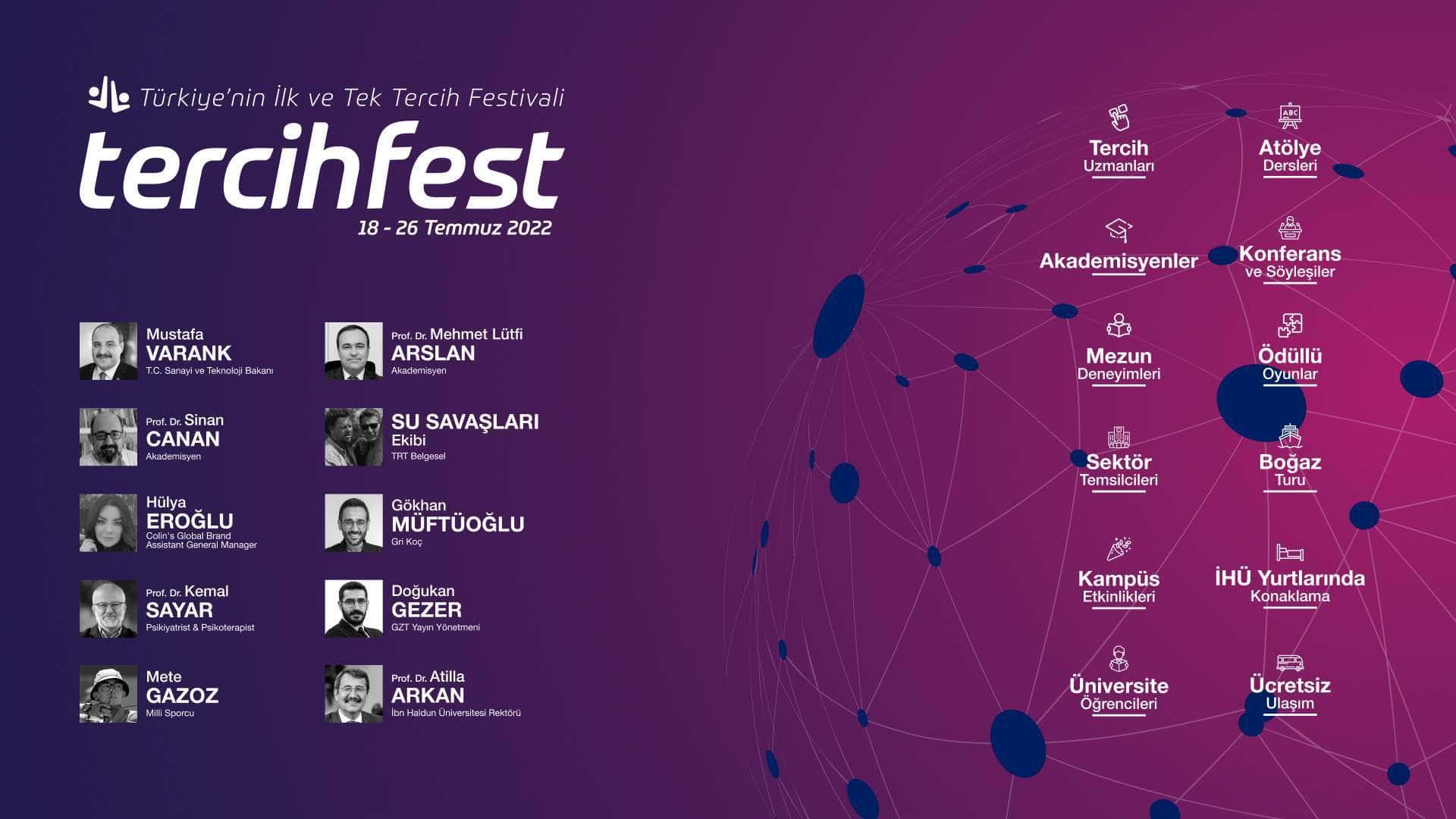 TercihFest’te Aday Öğrencileri Dolu Dolu Bir Program Bekliyor