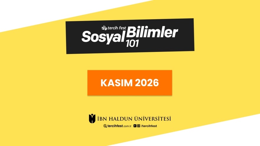Sosyal Bilimler 101 (24 - 26 Kasım 2026)